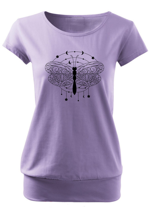 Dámské tričko "Vážka & mandala" — foto 3