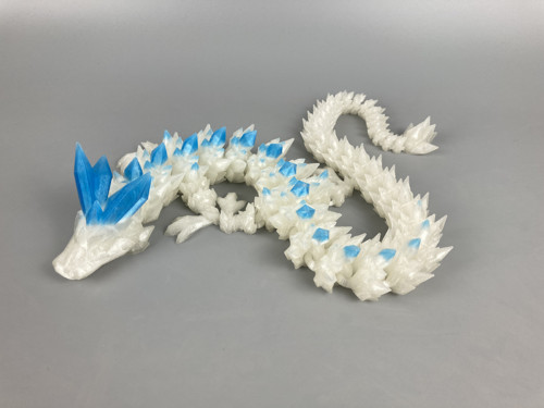 Krystalový drak - 60cm, 3D tisk — foto 5