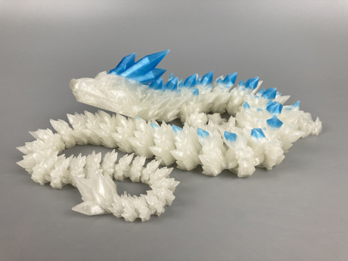 Krystalový drak - 60cm, 3D tisk — foto 3