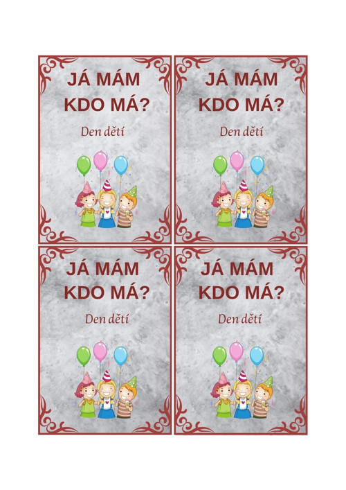 Já mám, kdo má? Den dětí — foto 3