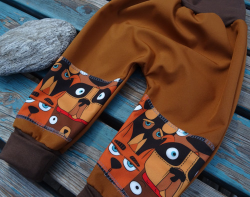 BAGGY SOFTSHELL ... karamelové — foto 6