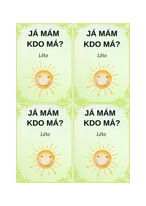 Já mám, kdo má? Léto — foto 3