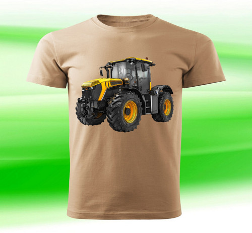 Tričko s traktorem JCB fastrac 4220 — foto 3