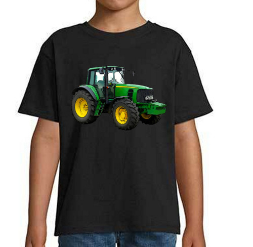 Tričko s traktorem John Deere 6930 — foto 4