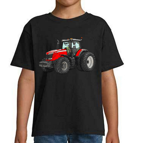 Tričko s traktorem Massey Ferguson 8670 — foto 4