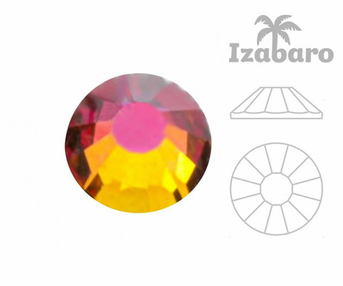 144pcs Izabaro Crystal Vitrail Medium 001vm — foto 2