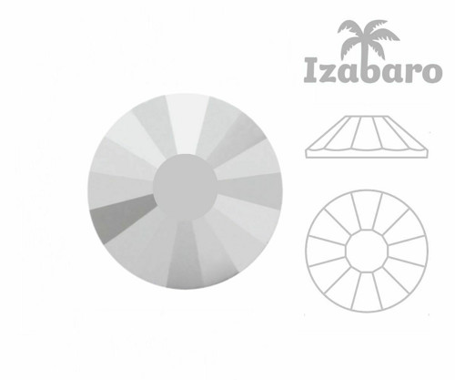 144pcs Izabaro Crystal Silver Comet Argent Light — foto 2