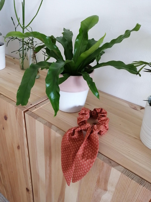 Cihlová...scrunchie — foto 2