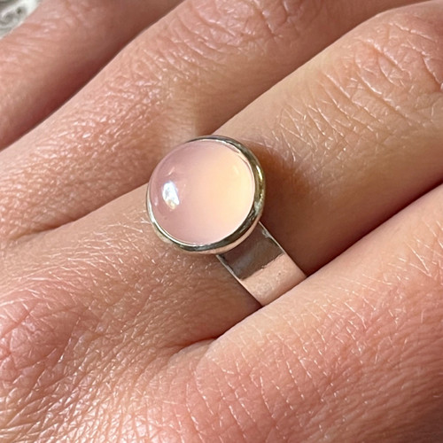 SLEVA 50% Elegantní prsten s chalcedonem — foto 5