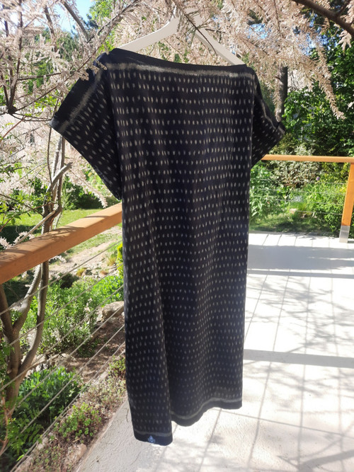 Šaty Bali Folk blue — foto 3