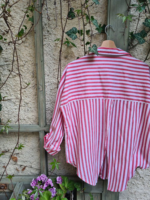 Boho proužek, oversized S/M/L — foto 4