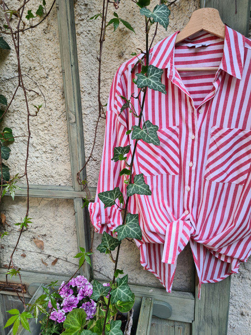 Boho proužek, oversized S/M/L — foto 5