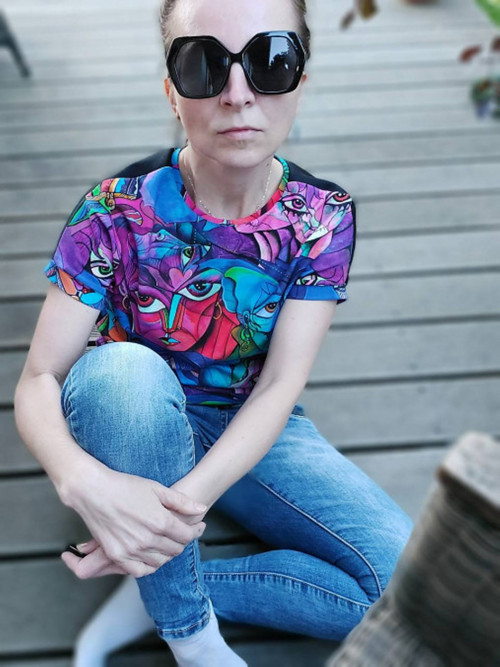 Dámske tričko - crazy ;) — foto 2