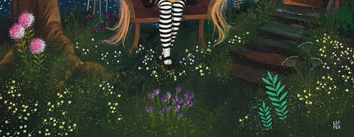 V čarovném lese - 40x50cm — foto 5
