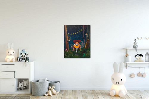 V čarovném lese - 40x50cm — foto 6