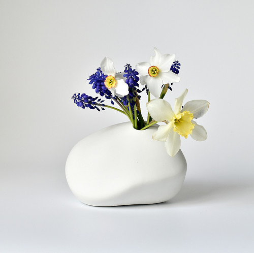 Porcelánová vázička - Oblázek z Vydry — foto 3