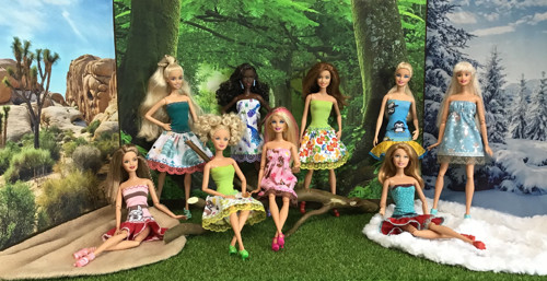 Šaty pro Barbie - “Kolekce Viva Fauna” — foto 3
