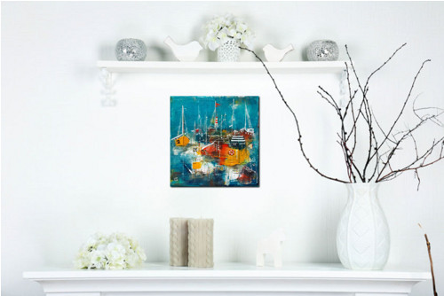 Boats - 20x20cm — foto 3