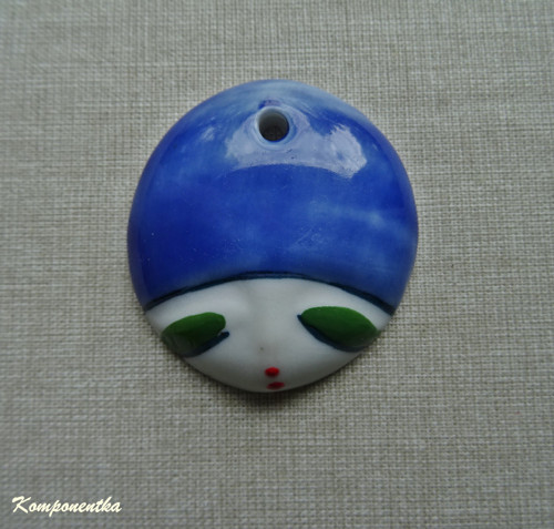Keramický přívěsek 36x38mm — foto 2