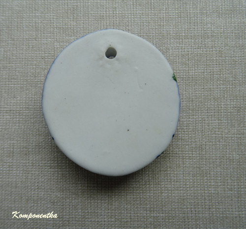 Keramický přívěsek 36x38mm — foto 3