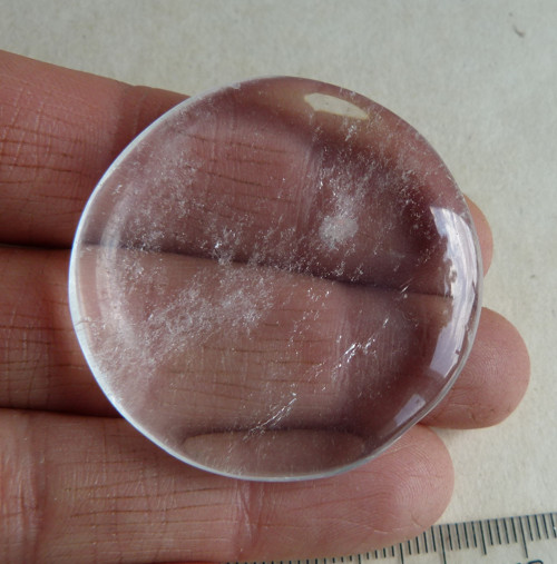 Křišťál placka - 4,1 cm — foto 2