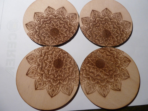Podtácek, podkafíčko mandala — foto 2