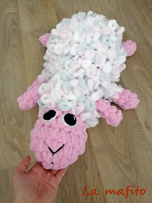 Puffy ovečka růžová — foto 2