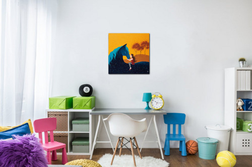 Přítel z hvězd -30x30cm — foto 3