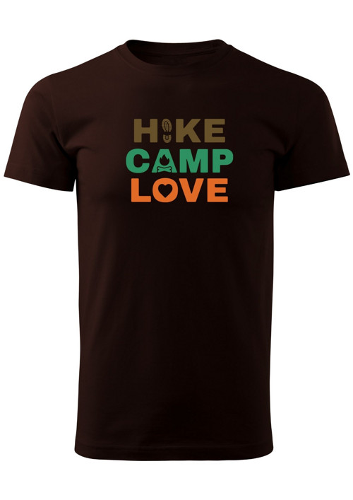 Pánské tričko "HIKE-CAMP-LOVE" — foto 3