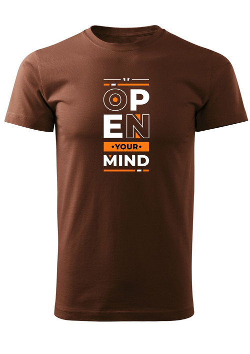 Pánské tričko "OPEN YOUR MIND" — foto 4