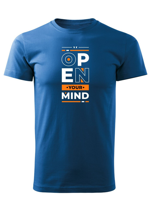 Pánské tričko "OPEN YOUR MIND" — foto 2