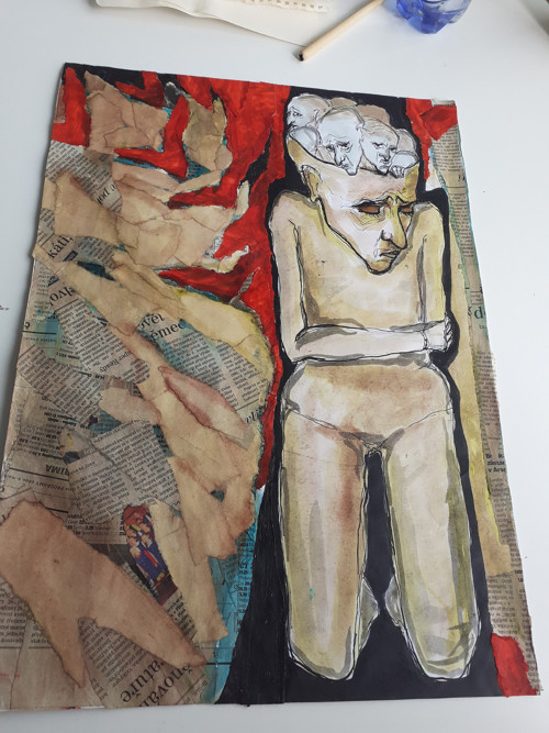V hlavě (36 x 50 cm) — foto 5