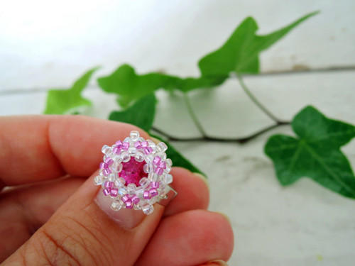 Swarovski prstýnek "Pink"- dětský! — foto 5