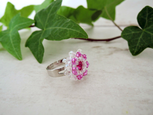 Swarovski prstýnek "Pink"- dětský! — foto 3
