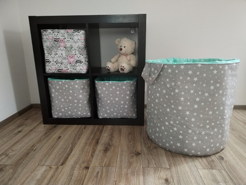 Textilní košík EXPEDIT a KALLAX — foto 4