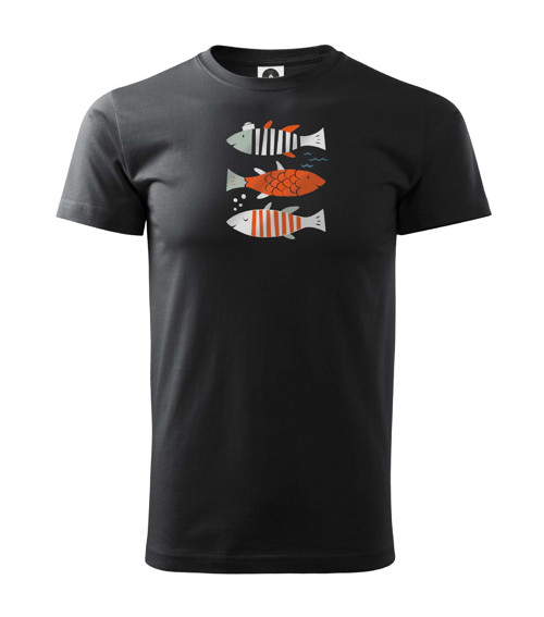 Tričko FISH NAVY — foto 4