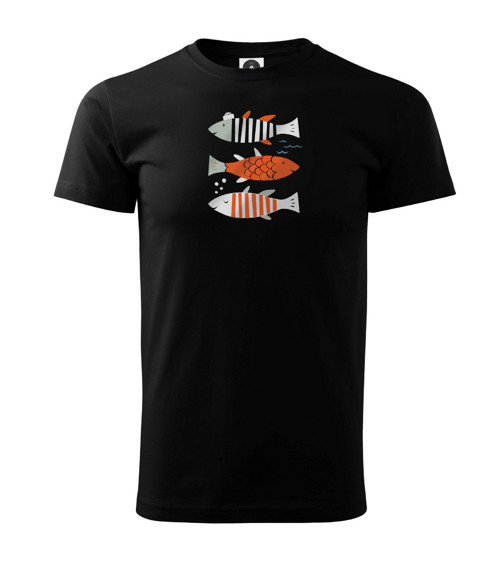 Tričko FISH NAVY — foto 5