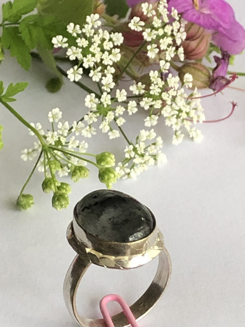 Prsten MOSS AGATE, mechový achát - MYSTERY — foto 5