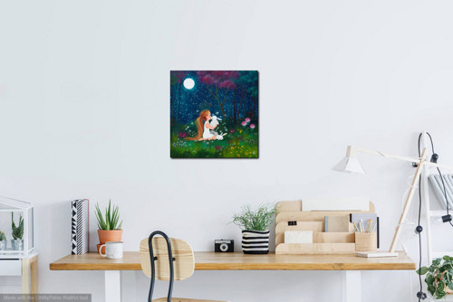 Princezna lesa- 30x30cm — foto 3