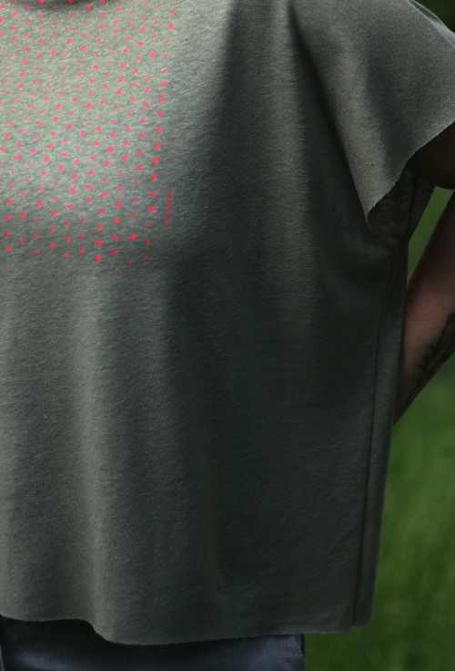 Oversized triko len + viskóza ............ M - XL — foto 6