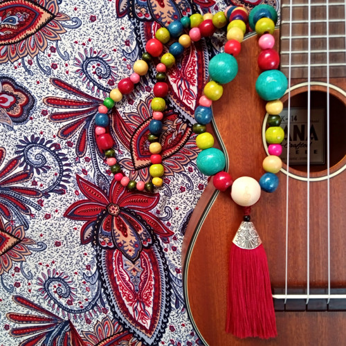 Hippie léto – maxi náhrdelník — foto 3