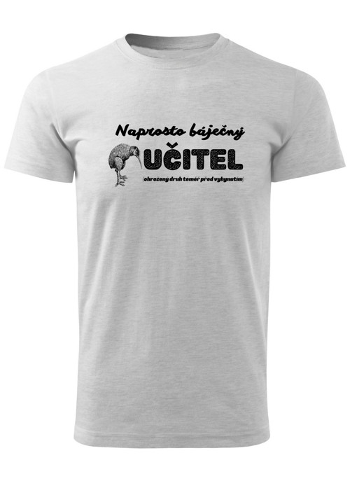 Tričko pro učitele "UČITEL-OHROŽENÝ DRUH" — foto 2