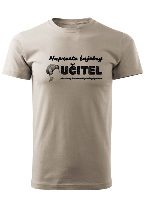 Tričko pro učitele "UČITEL-OHROŽENÝ DRUH" — foto 3