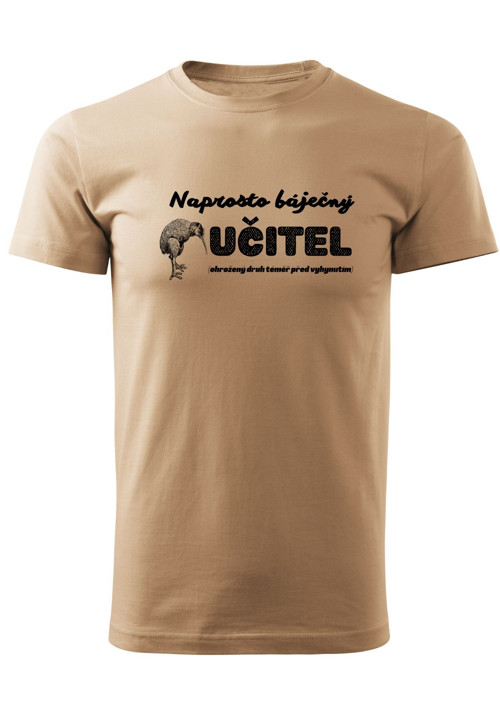 Tričko pro učitele "UČITEL-OHROŽENÝ DRUH" — foto 4