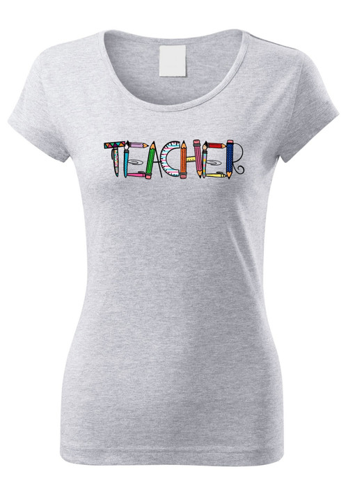 Tričko pro paní učitelku "TEACHER" — foto 2