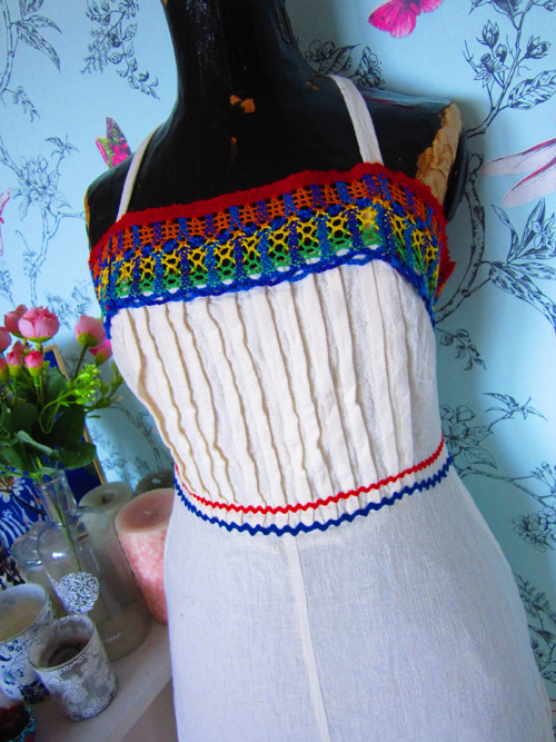 Šaty boho originál vintage — foto 3
