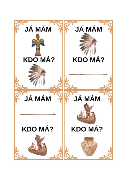 Já mám, kdo má? Indiáni — foto 2