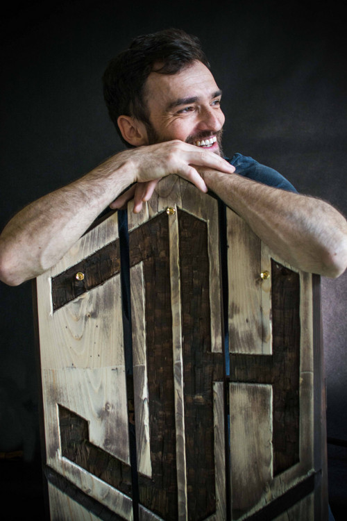 Minimalistická Kožená Peněženka - Adam 2 / Černá — foto 4