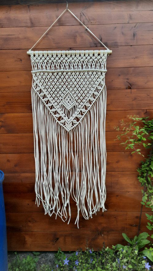 Velka závěsná Macramé dekorace — foto 3