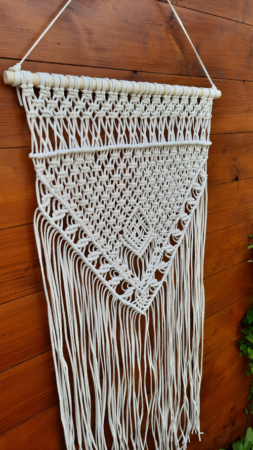 Velka závěsná Macramé dekorace — foto 2